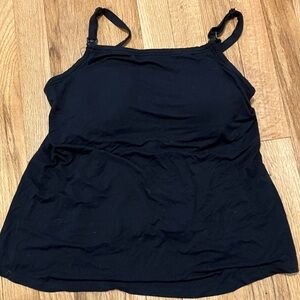 Kindred Bravely black nursing cami